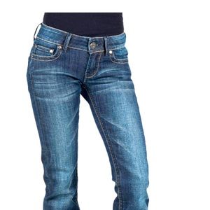 Stetson Women's Blue Boot Cut Jeans